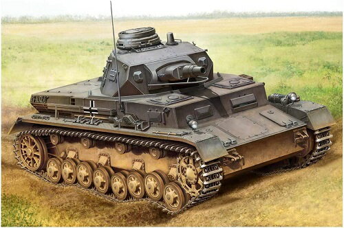 ホビーボス 1/35 ドイツ軍 IV号戦車 B型 プラモデル