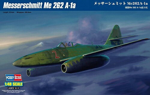 ホビーボス 1/48 メッサーシュミット Me262A-1a