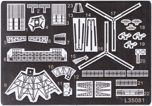 LONGXING 1/350 ソビエト海軍 ソブレメンヌイ級駆逐艦 エッチングパーツ基本セットFOR トランペッター