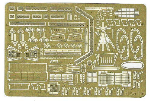 LONGXING 1/700 日本海軍航空母艦 大鳳 エッチングパーツ基本セットFOR フジミ/タミヤ