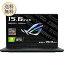 【買い物マラソン期間中当店ポイント＋3倍】ASUS ゲーミングノートPC ROG Zephyrus G15 GA503RS 15.6インチ GeForce RTX 3080 Ryzen 7 6800HS メモリ16GB SSD512GB リフレッシュレート165Hz RGB Windows11 エクリプスグレー GA503RS-R76R3080