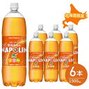 【5日限定当店ポイント最大+20倍】北海道限定 リボンナポリン(1.5L)6本