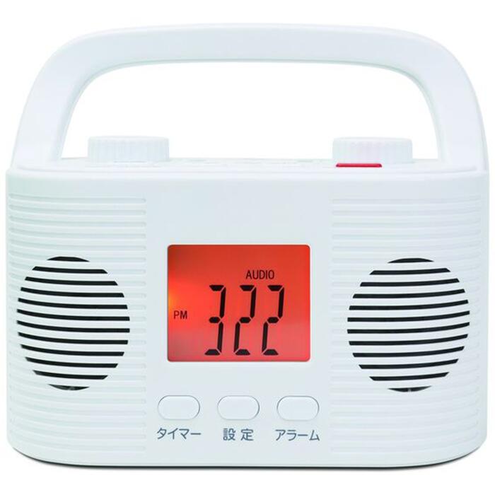 Rakuten - STAYER めちゃらく手元スピーカー ラジオ付き ST-TSRD-WH