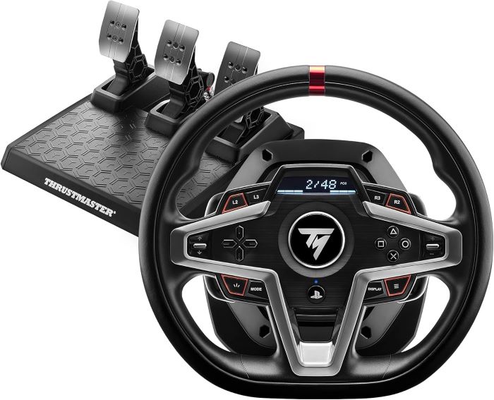 ��Playstation�����饤���󥹡�Thrustmaster ���饹�ȥޥ����� �ϥ󥳥� T248 �����ġ��ꥹ�� PS5 PS4 PC �ϥ�ɥ륳��ȥ�...