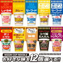 日清食品 カップヌードル 選べる12個セット!【しょうゆ】【カレー】【シーフード】【あっさりカレー】【あっさりシーフード】【チリトマト】【欧風チーズカレー】【味噌】【担担】【トムヤムクン】