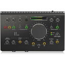 ベリンガー Behringer 2x2 USBオーディオインターフェース 192kHz対応 MIDASマイクプリアンプ搭載 内蔵トークバックマイク スタジオコントローラー VCAコントロール STUDIO L ブラック