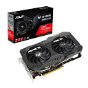 【買い物マラソン期間中当店ポイント＋3倍】ASUS TUF Gaming AMD Radeon RX 6500 XT OC Edition グラフィックスカード (AMD RDNA 2 PCIe 4.0 4GB GDDR6 HDMI 2.1 DisplayPort 1.4a デュアルボールベアリング、オールアルミニウムシュラウドGPU Tweak II)