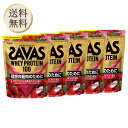 【まとめ買いがお得】ザバス(SAVAS) ホエイプロテイン100 ストロベリー味 980g 明治 5個