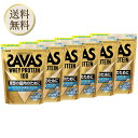 【お得なまとめ買いクーポン有】ザバス(SAVAS) ホエイプロテイン100 バニラアイスクリーム風味 980g 明治 6個