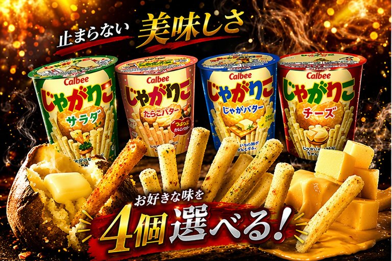 じゃがりこ　大量　まとめ売り 2026年最新】じゃがりこ箱売りの人気アイテム - メルカリ