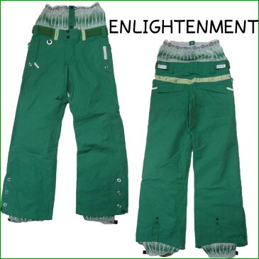 ENLIGHTENMENT ウェア レディース 【エンライトメント スノーウェア】パンツ 07-08 モデル FRY PANT 50%OFF！！