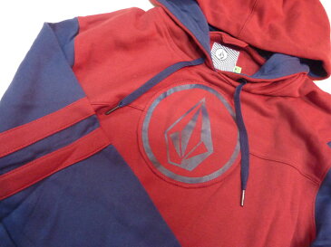 VOLCOM スノー パーカー【FOOTBALL FLEECE】フーディー [HOODY HOODIE] スノーボード ロング丈