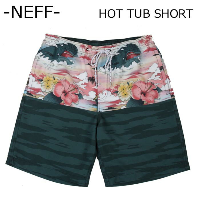 NEFF 商品について ブランド：NEFF / ネフ モデル：MONSTRO HOT TUB SHORT(水着)※DISNEYコラボモデル メーカー希望小売価格：6,800円+消費税 【その他のNEFFボードショーツはこちらから】 【商品説...