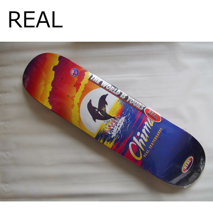 [正規品] REAL デッキ [PARADISE] 【リアル スケートボード】 スケートボードデッキ / スケボー SKATEBOARD DECK