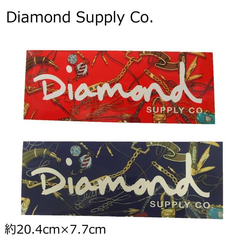 Diamond Supply Co. ƥå ɥץ饤 STICKER OG SCRIPT  ȥܡ ܡ ȥ꡼ȷϡ᡼ز