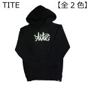 TITE フード パーカー HOODIE タイト プルオーバー スノーボード ベルトブランド