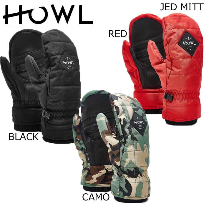 ハウル グローブ 17-18 JED MITT GLOVE JED ANDERSON ミット ミトン スノーボードグローブ SNOWBOARD GLOVE スノボー