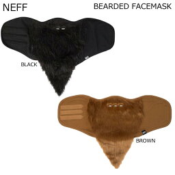 17-18 NEFF フェイスマスク ネフ BEARDED FACEMASK スノーボード小物