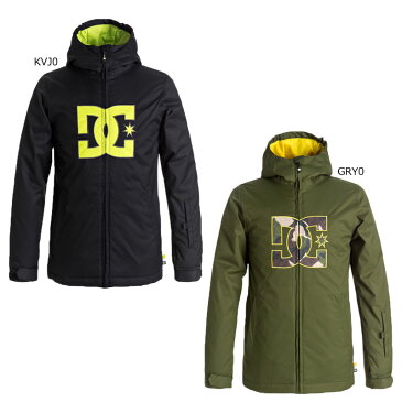 17-18 DC キッズ ジュニア スノーウェア ジャケット 子供用 STORY YOUTH JACKET ディーシー スノーボード スキー 雪遊び　KIDS キッズ ユース