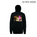 17-18 サーティーツー パーカー 32 POV HOODED PULLOVER HOODIE フード thirtytwo スノーボード ウェア SNOWBOARD WEAR スノボー サーティートゥー