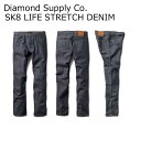 Diamond Supply Co. fj SK8 LIFE STRETCH DENIM _ChTvC pc XP[g{[h [Ki]