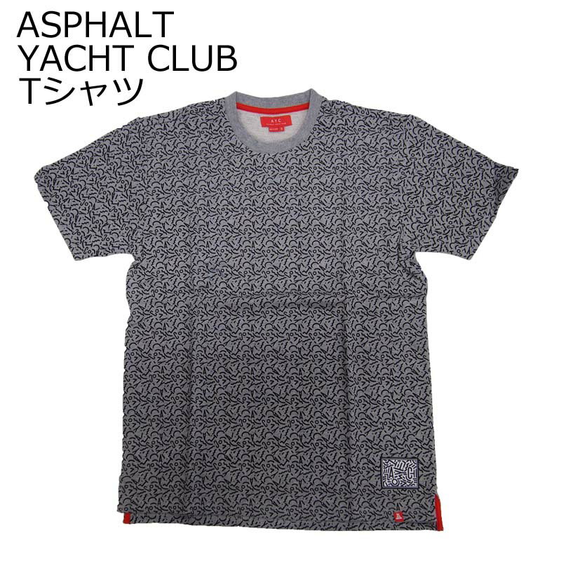 アスファルトヨットクラブ 半袖クルーネック Tシャツ Tシャツ ASPHALT YACHT CLUB TEE SHIRT スケボー ストリート系ファッション スケーター スケートボード #30th