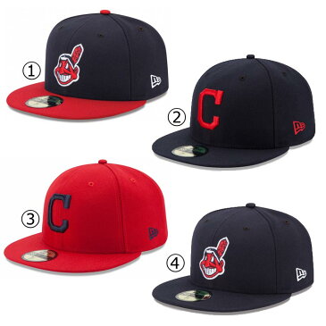 ニューエラ キャップ クリーブランド インディアンス NEWERA MLB AUTHENTIC COLLECTION 59FIFTY CAP CLEVELAND INDIANS メジャーリーグベースボール 野球チーム NEW ERA ※MLB