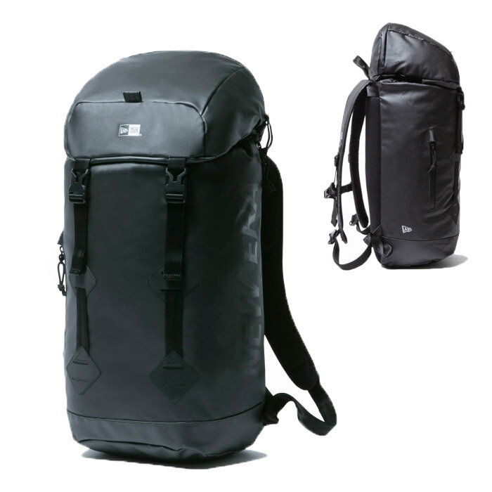 ニューエラ リュック NEWERA バッグ Rucksack ラックサック　BACKPACK バックパック 鞄 BAG ロゴ 学生 ストリート系 プリントロゴ ブラックターポリン