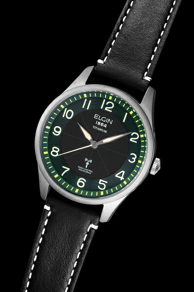 エルジン 腕時計（メンズ） 【国内正規品】エルジン ELGIN 腕時計 電波ソーラー チタン メンズ FK1431TI-GRP
