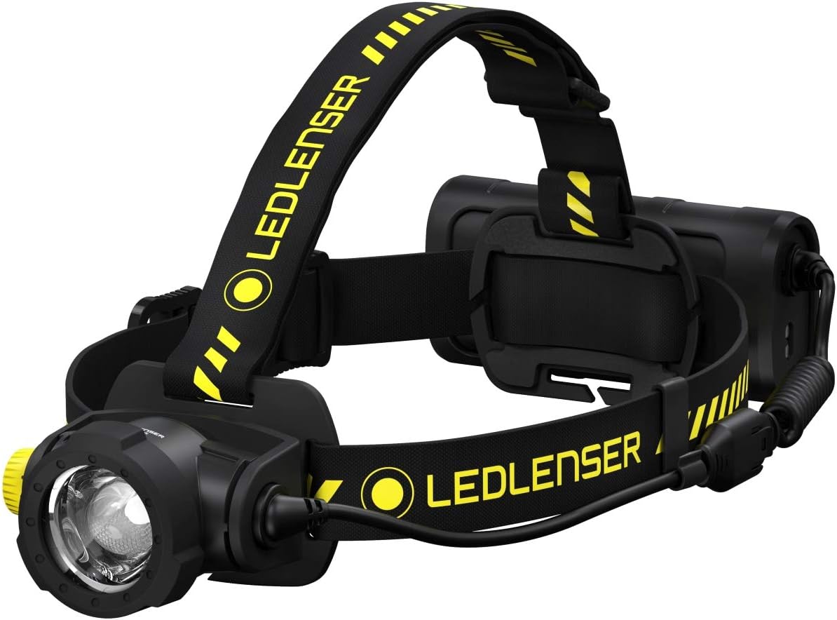 LEDLENSER レッドレンザー LEDヘッドライト H Workシリーズ 充電式 防塵・防水 高演色 Ledlenser H15R Work black headlamp gift 502196