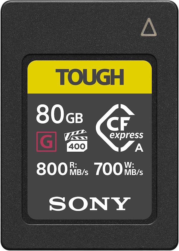 【平日12:00までのご注文で最短当日発送】SONY ソニー CEA-G80T CFexpress Type A メモリーカード 連続撮影 高ビットレート動画 大容量データ 店舗安心保証付 海外正規品【新品・正規輸入品】※メール便