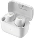 【 平日12:00までのご注文で最短即日発送 ! ! 】SENNHEISER ゼンハイザー CX PLUS TRUE WIRELESS WHITE CXPLUSTW1 ホワイト ノイキャン 完全ワイヤレス イヤホン カナル型 店舗保証付 海外正規品【新品・正規輸入品】