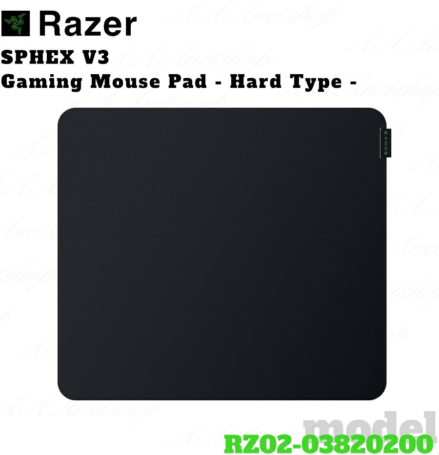 ※クーポン対象品【平日12:00迄の注文確定で最短当日発送】RAZER レイザー Sphex V3 ゲーミング マウスパッド ハードタイプ RZ02-03820...