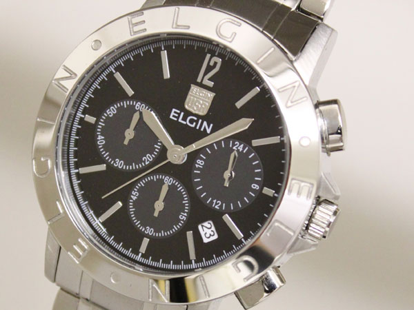 エルジン 腕時計（メンズ） 【国内正規品】エルジン ELGIN 腕時計 クロノグラフ メンズ FK1409S-B