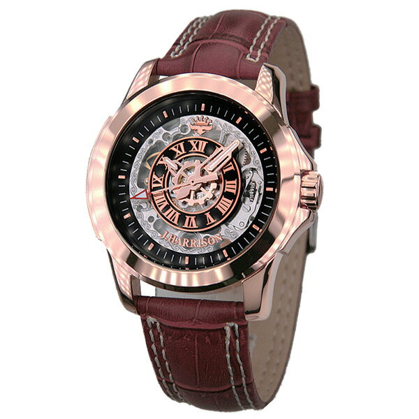 ジョンハリソン JOHN HARRISON 自動巻き 腕時計JH-037PB