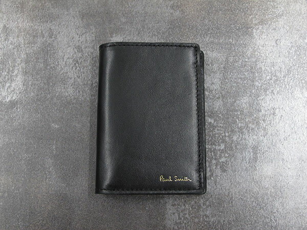 Paul Smith ポールスミス カードケース 名刺入れ 5040 W809 ブラック