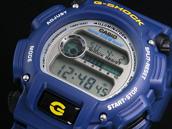 カシオ CASIO Gショック G-SHOCK 逆輸入 デジタル ベーシック 腕時計 DW-9052-2 ブルー メンズ