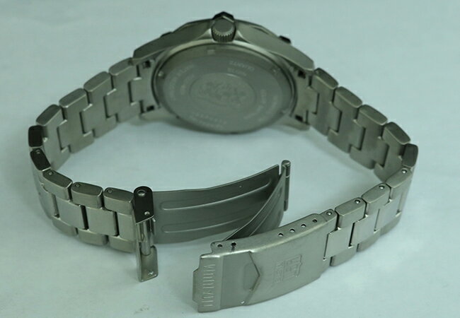 【国内正規品】エルジン ELGIN 腕時計 チタンソーラー ダイバーズ メンズ FK1424TI-B