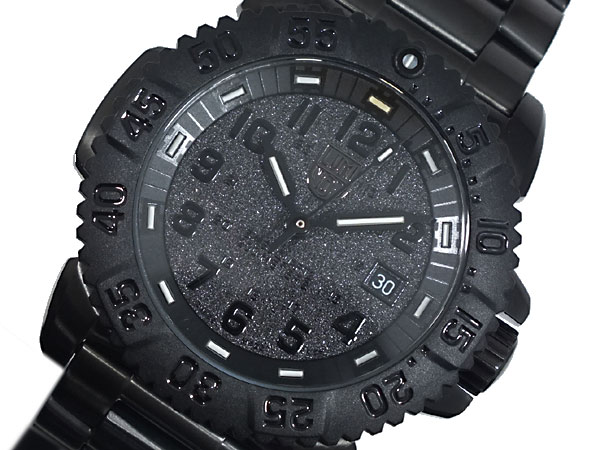 【楽天市場】ルミノックス LUMINOX ネイビーシールズ ダイバーズ スイス製 腕時計 3152 BLACK OUT ブラック ラバーベルト