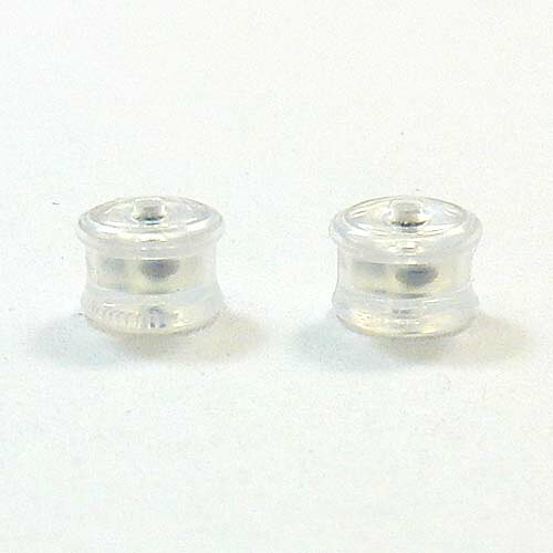 アーアゼロワン JEWELRYのKachitto(カチット)　ピアスキャッチ(大)　1ペア(2個)　(クリア／ゴールドラメ／シルバーラメ)｜アングル2