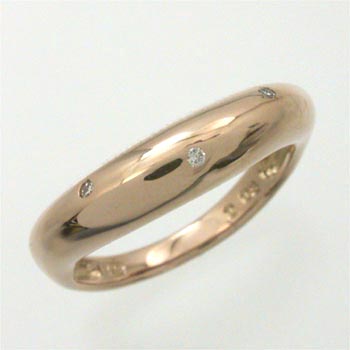 Other , Materials - 18金ピンクゴールド　ダイヤモンド　リング　0.03ct　(K18PG　ダイヤ　0.03カラット)　typeAAA　送料無料