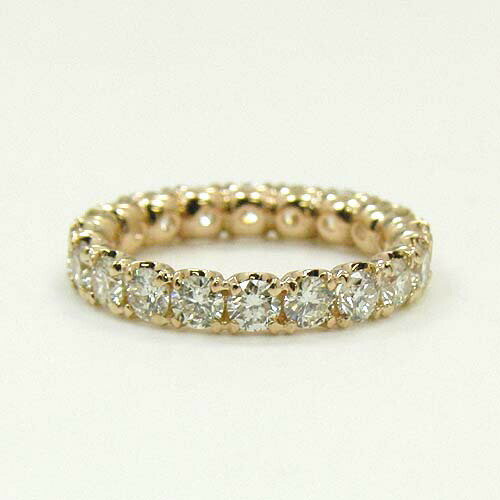 Diamond - ピンクゴールド　K18PG 　天然ダイヤモンド　AA　 2ct　フルエタニティ リング18K GOLD ジュエリー アイテム レディースプレゼント 女性 誕生日 ジュエリー　アクセサリー　宝石　地金　ギフト　プラチナ可 シンプル　指輪