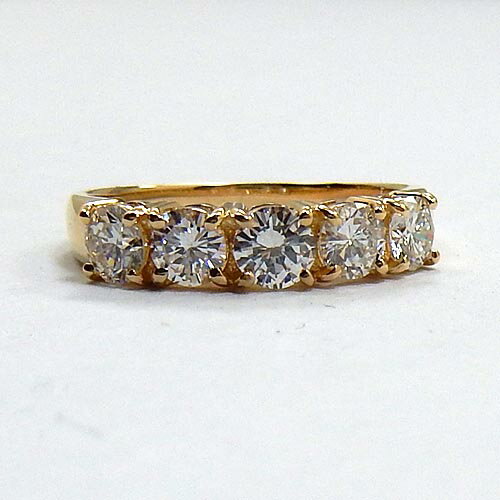 Rakuten - ダイヤモンド　リング　18金ゴールド　0.8ct　(K18　ダイヤ　0.8カラット)　typeAA