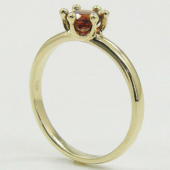 18金ガーネットリング送料無料