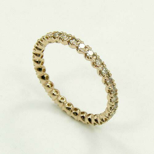 18金ピンクゴールド ライトブラウンダイヤモン...の紹介画像3