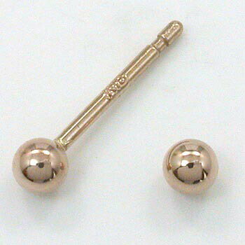 [　仕　様　：　1ペア ] 材質 K18ピンクゴールド 最大幅(約) 3.0mm 重量(約) 0.2g ピアス芯(約) 幅0.9mm 長さ10.0mm 摘要 ►ピアスキャッチは、お好みで選んでいただけるよう別売しております。 ご入用の場合は「キャッチコーナー」より、お求め下さい。 (大キャッチをお選びください) 　他店舗でも同時に販売しておりますため、 　タイムラグにより在庫商品が確保できな 　い場合がございます。 　(その際は御連絡させていただきます) 　他のサイズ、オーダー作成は こちら です。