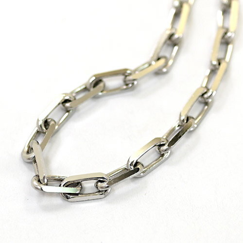 プラチナ850/18金ゴールド2種類からお選びいただけます。小豆チェーン(粗目小豆4面カット)　ネックレス..