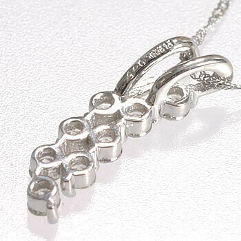アーアゼロワン JEWELRYのダイヤモンドペンダント　PT900天然ダイヤペンダントヘッドtypeAAA｜アングル2
