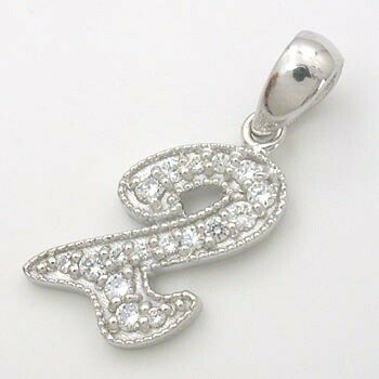 ダイヤモンドペンダント　K18WG 天然ダイヤ ペンダントヘッド「No2」typeAA