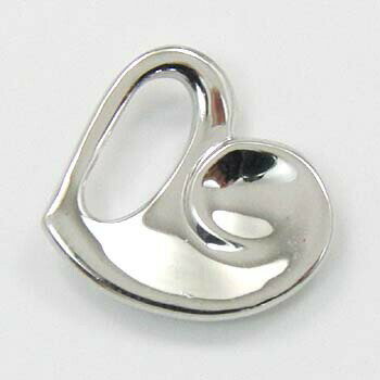 K18WG ハートモチーフ ペンダントヘッド